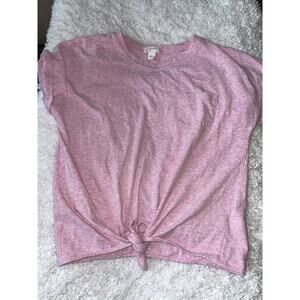 Re-imagined By J crew Crewcuts Sz. 8/9 Pink Tee. Cute, Comfortable